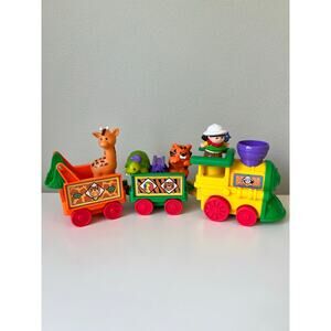 Fisher-Price Little People Musical Zoo Train and Figures Set Works